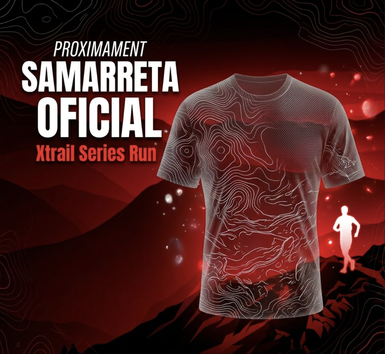 Samarreta tècnica oficial Xtrail Series Run - Inclosa en la inscripció